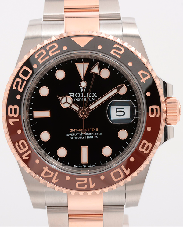 2024 Rolex GMT-Master II "Root Beer" 40MM Black Dial Two-Tone Bracelet (126711CHNR)