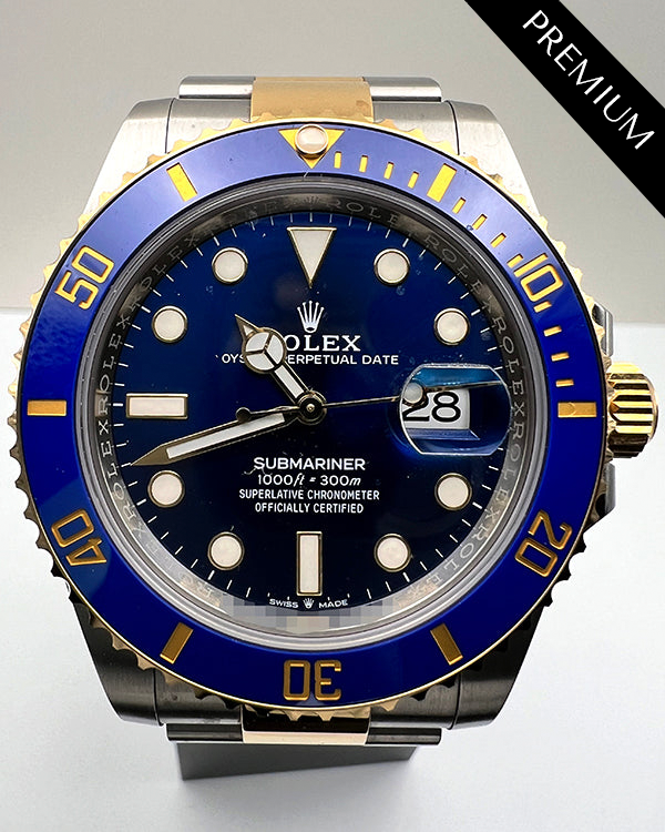 2023 Rolex Submariner "Bluesy" 41MM Blue Dial Two-Tone Oyster Bracelet (126613LB)