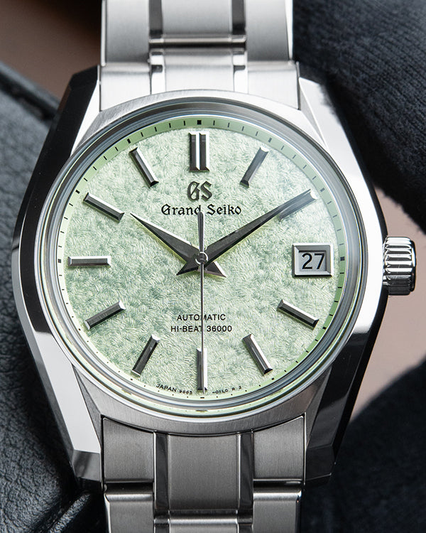 2024 Grand Seiko Heritage Collection 38MM Green Dial Titanium Bracelet (SBGH343G)