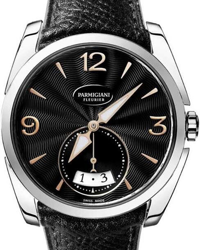 2024 Parmigiani Fleurier Tonda  Metropolitaine 33MM Black Dial Leather Strap (PFC273-0001400-HE1421)