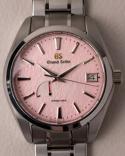 2024 Grand Seiko Heritage L.E. 41MM Pink "Snowflake" Dial Titanium Bracelet (SBGA497G)