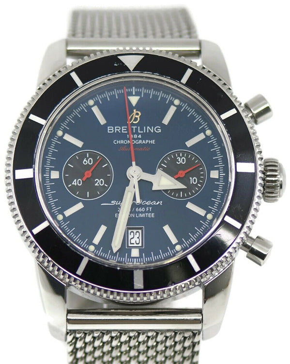 Breitling Superocean Heritage 46MM Blue Dial Steel Bracelet (A23320)