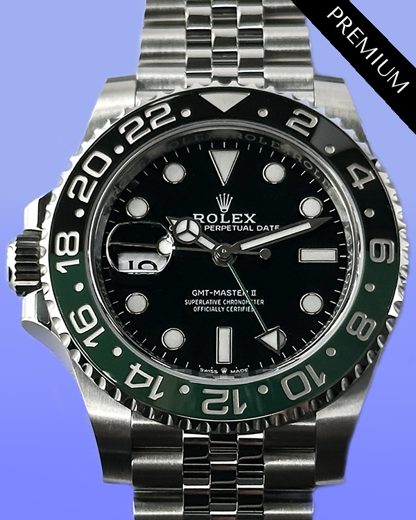 2024 Rolex GMT-Master II "Sprite" 40MM Black Dial Jubilee Bracelet (126720VTNR-0002)