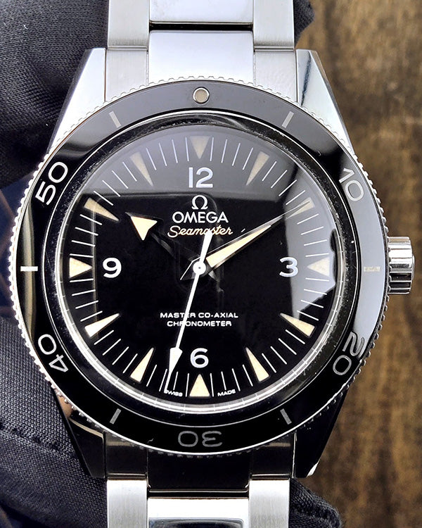 Omega Seamaster 300 41MM Black Dial Steel Bracelet (233.30.41.21.01.001)