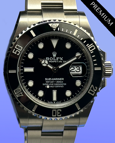2023 Rolex Submariner 41MM Black Dial Oyster Bracelet (126610LN)