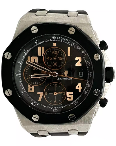 Audemars Piguet Royal Oak Offshore L.E 42MM Black Dial Rubber Strap (26298SK.OO.D101CR.01)