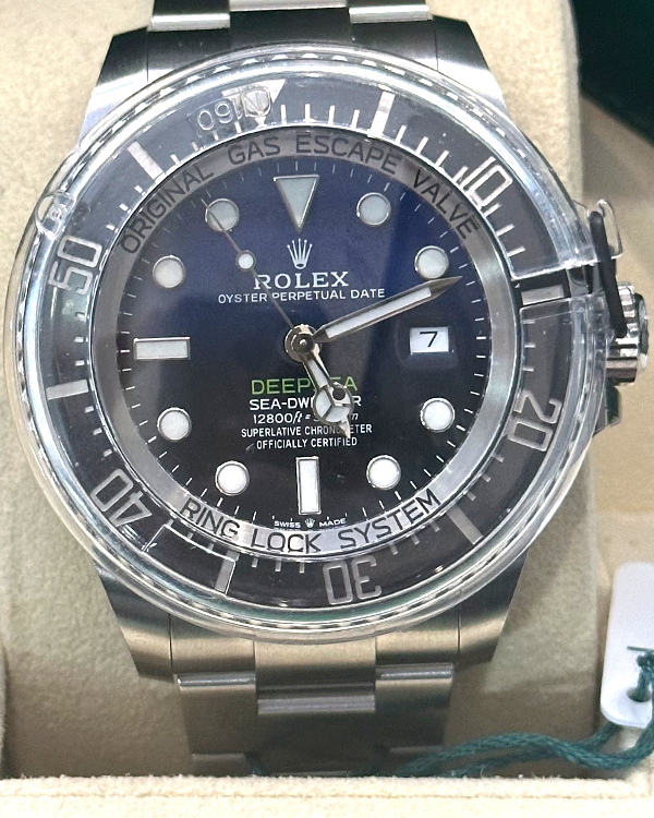 2019 Rolex Sea-Dweller Deepsea "James Cameron" 44MM D-Blue Dial Oystersteel Bracelet (126660)