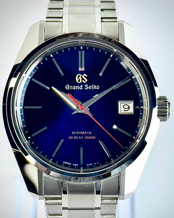 No Reserve - 2020 Grand Seiko Heritage Collection "60th Anniversary" L.E. 40MM Blue Dial Steel Bracelet (SBGH281)