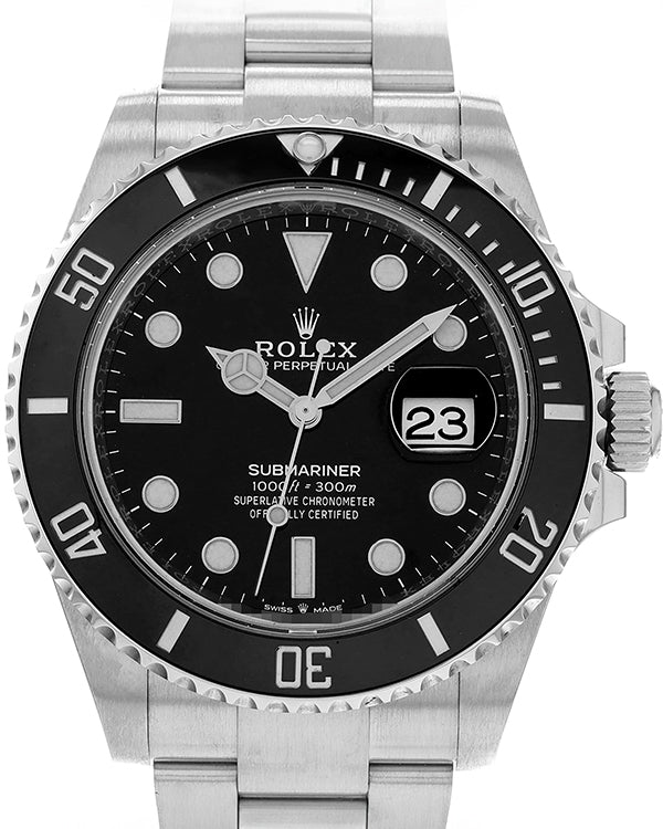 Rolex Submariner 41MM Black Dial Oyster Bracelet (126610)