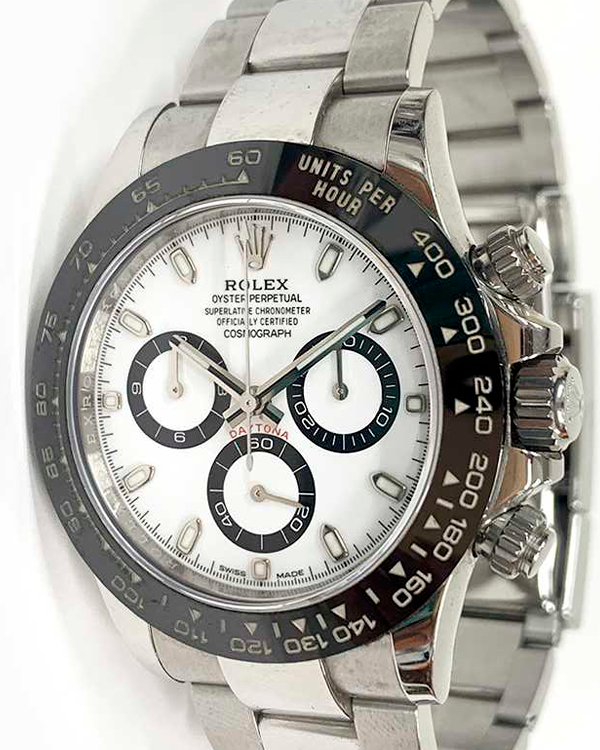 2022 Rolex Cosmograph Daytona "Panda" 40MM White Dial Oyster Bracelet (116500LN)