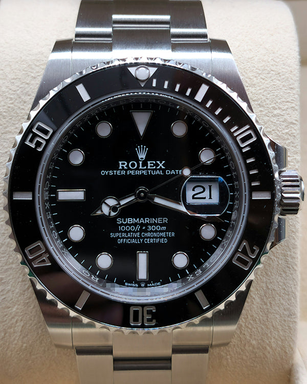 2024 Rolex Submariner Date 41MM Black Dial Oyster Bracelet (126610LN)