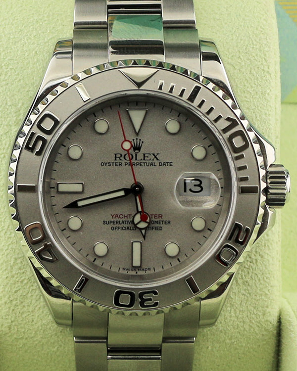 2006 (D Serial) Rolex Yacht-Master 40MM Silver Dial Oyster Bracelet (16622)