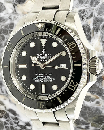 2011 Rolex Sea-Dweller Deepsea 44MM Black Dial Oyster Bracelet (116660)