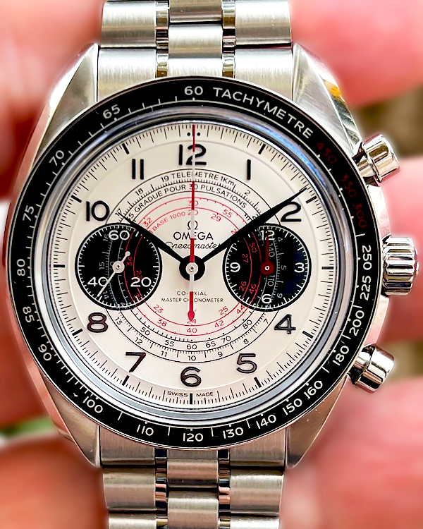 2024 Omega Speedmaster Chronoscope 43MM Silver Dial Steel Bracelet (329.30.43.51.02.002)