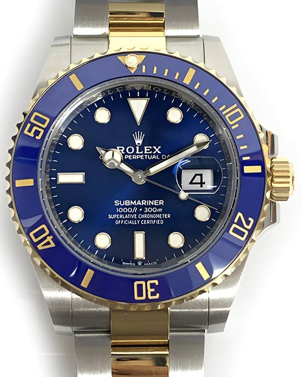 2023 Rolex Submariner Date "Bluesy" 41MM Blue Dial Two-Tone Oyster Bracelet (126613LB)