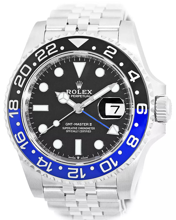 2020 Rolex GMT-Master II "Batgirl" 40MM Black Dial Jubilee Bracelet (126710BLNR)