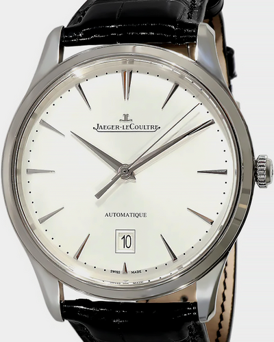 2023 Jaeger-LeCoultre Master Control Ultra Thin 39MM Silver Dial Leather Strap (Q1238420 109.8.37.S)