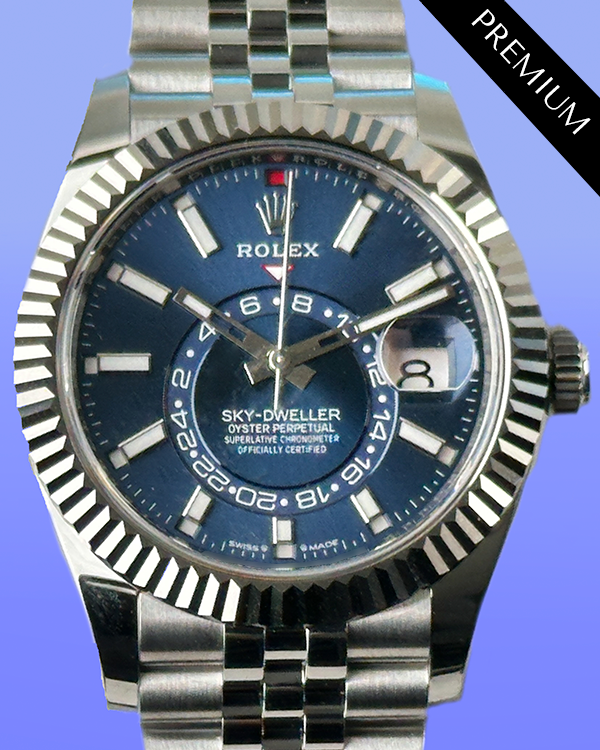 2024 Rolex Sky-Dweller 42MM Blue Dial Jubilee Bracelet (336934)