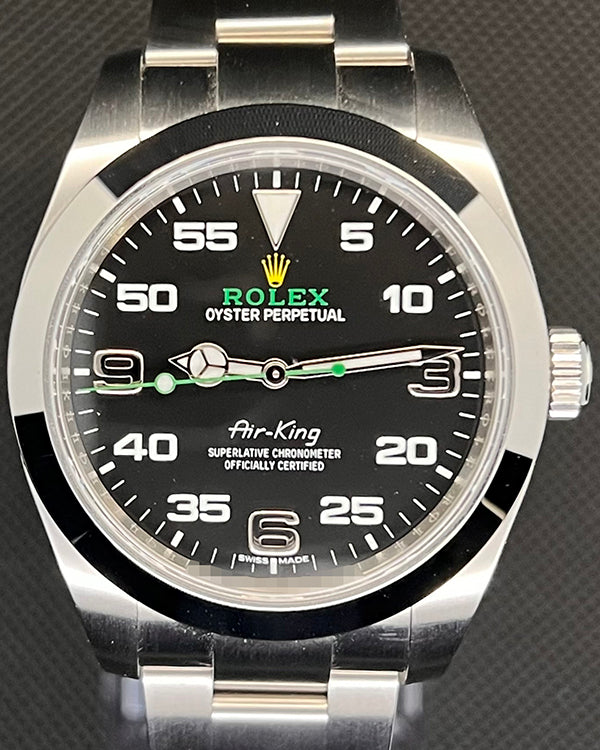 2019 Rolex Air-King 40MM Black Dial Oyster Bracelet (116900)