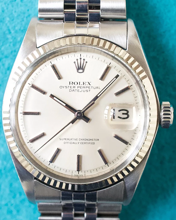 Rolex DateJust 36MM Silver Dial Steel Jubilee Bracelet (1601)