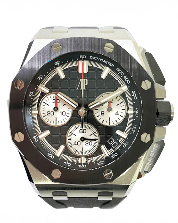 2022 Audemars Piguet Royal Oak Offshore 43MM Black Dial Rubber Strap (26420SO.OO.A002CA.01)