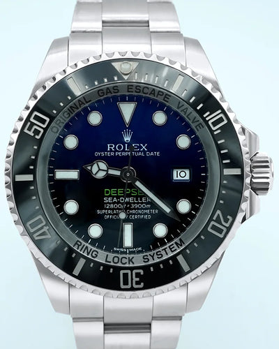 2015 Rolex Sea-Dweller Deepsea "James Cameron" 44MM Blue Dial Oyster Bracelet (116660)