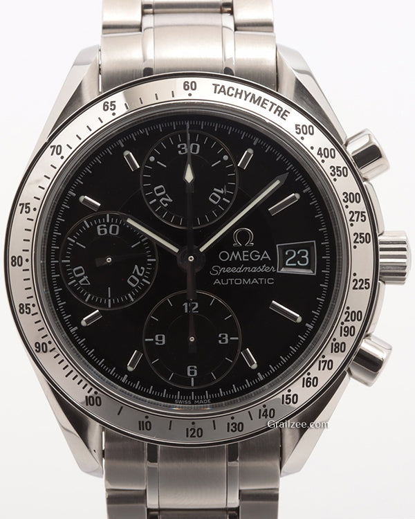 Omega Speedmaster Date 39MM Black Dial Steel Bracelet (3513.50.00)