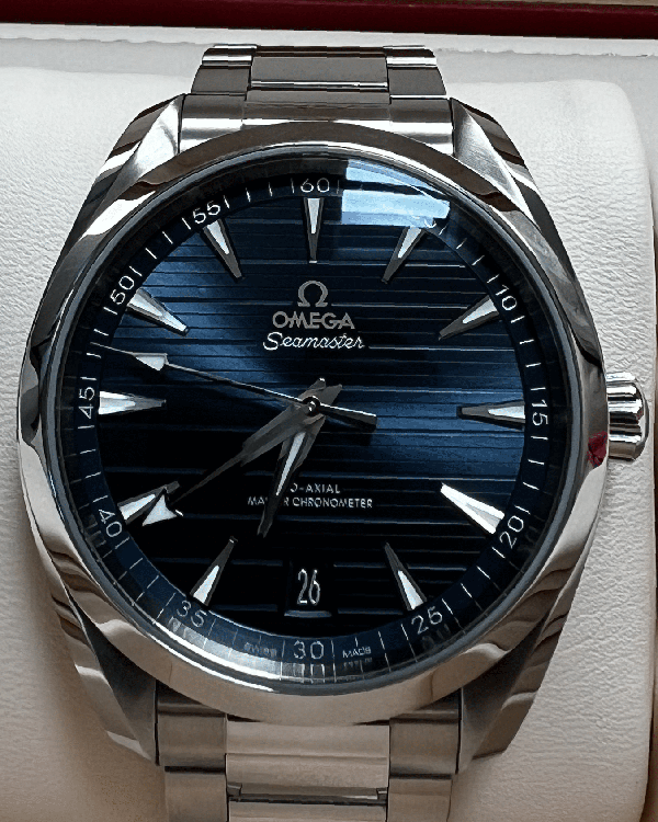 2023 Omega Seamaster Aqua Terra 41MM Blue Dial Steel Bracelet (220.10.41.21.03.004)