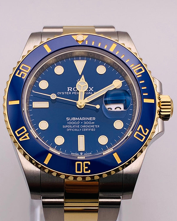 2024 Rolex Submariner Date "Bluesy" 41MM Blue Dial Two-Tone Oyster Bracelet (126613LB)