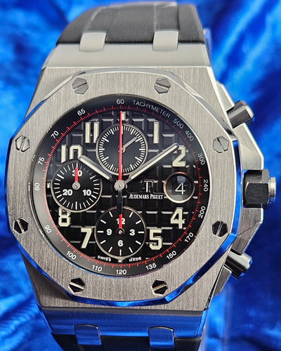 Audemars Piguet Royal Oak Offshore "Vampire" 42MM Black Dial Rubber Strap (26470ST.OO.A101CR.01)