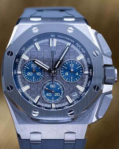 2022 Audemars Piguet Royal Oak Offshore 43MM Grey Dial Rubber Strap (26420IO.OO.A009CA.01)