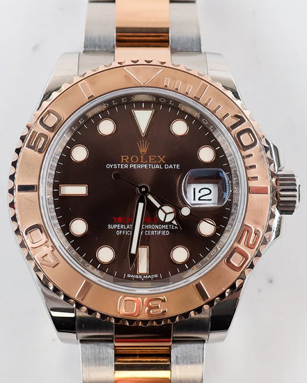 Rolex Yacht-Master 40MM Brown Chocolate Dial Two-Tone Oyster Bracelet (116621)