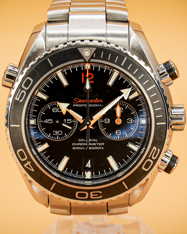 2015 Omega Seamaster Planet Ocean 600M 45.5MM Black Dial Steel Bracelet (232.30.46.51.01.003)