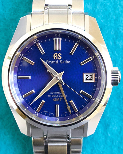 2023 Grand Seiko Heritage "Blue Peacock" L.E. 40MM Blue Dial Steel Bracelet (SBGJ261G)