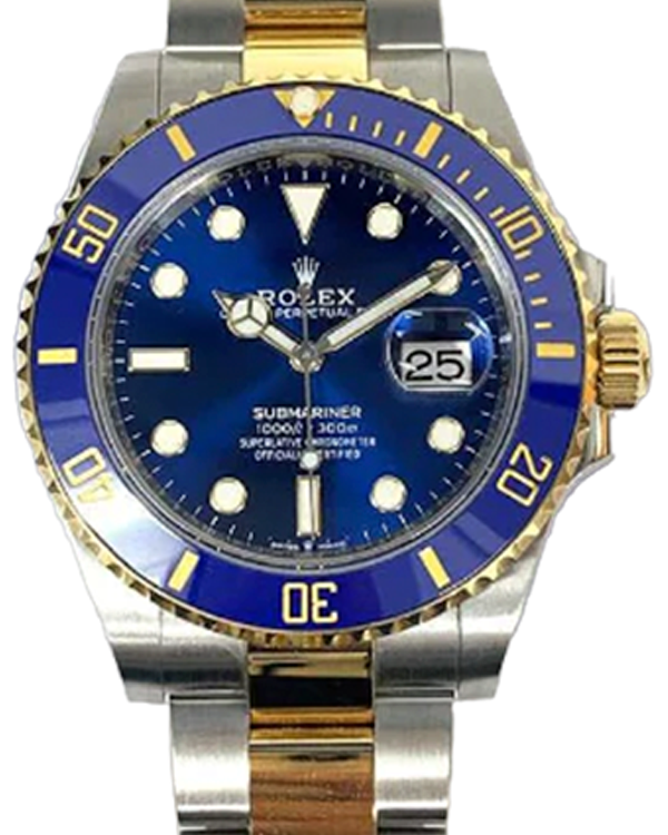 2023 Rolex Submariner "Bluesy" 41MM Blue Dial Two-Tone Oyster Bracelet (126613LB)