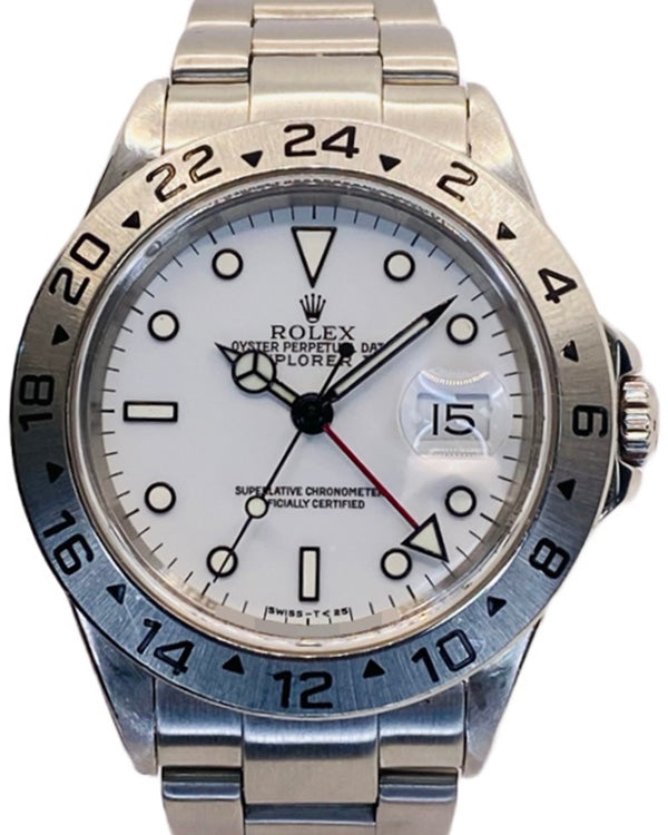 1994 Rolex Explorer II "Polar" 40MM White Dial Oyster Bracelet (16570)