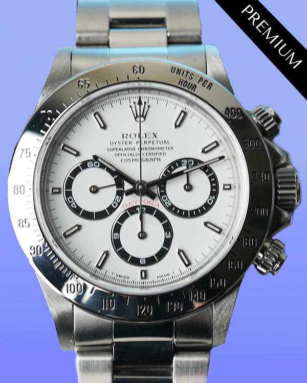 1995 Rolex Cosmograph Daytona "Zenith" 40MM White Dial Oyster Bracelet (16520)