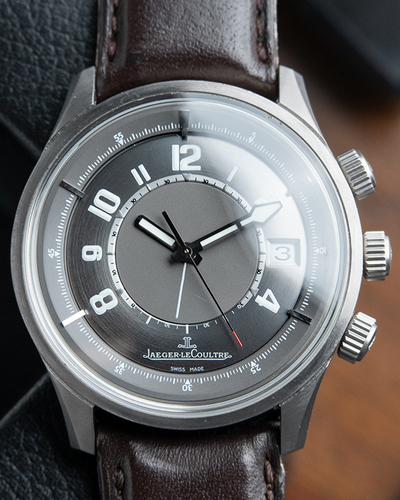 2009 Jaeger-LeCoultre AMVOX World Chronograph L.E 42MM Grey Dial Leather Strap (Q190T440, 190.T.97)