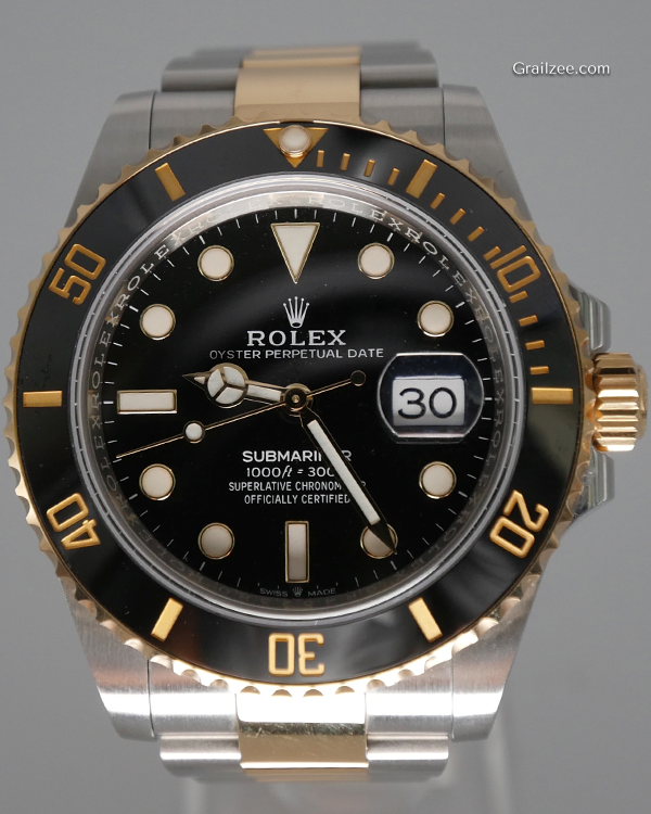 2023 Rolex Submariner Date 41MM Black Dial Two-Tone Bracelet (126613LN)