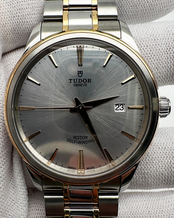 Tudor Style 41MM Silver Dial Two-Tone Bracelet (12703)