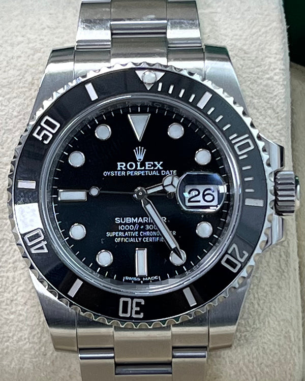 Rolex Submariner Date 40MM Black Dial Oyster Bracelet (116610LN)