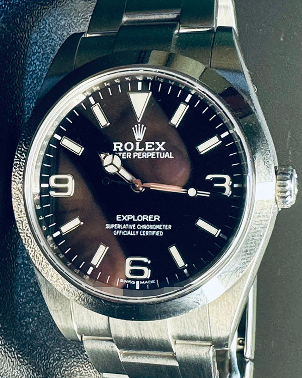 2020 Rolex Explorer 39MM Black Dial Oyster Bracelet (214270)