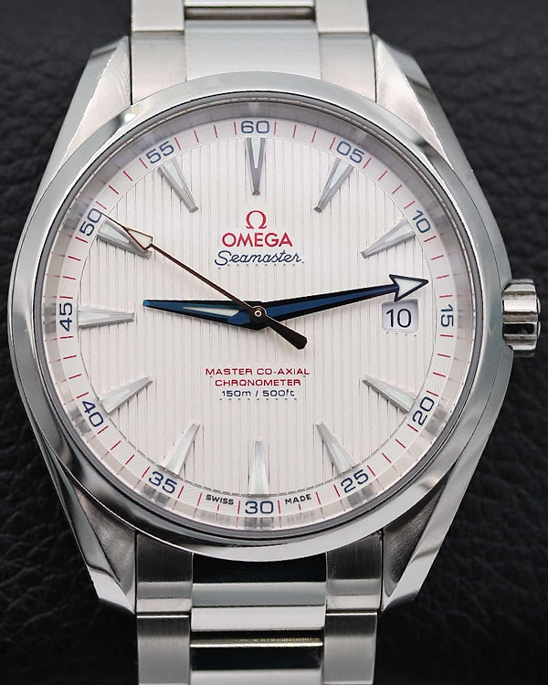 No Reserve - 2021 Omega Seamaster Aqua Terra Golf Ryder Cup Edition 41MM Silver Dial Steel Bracelet (231.10.42.21.02.004)