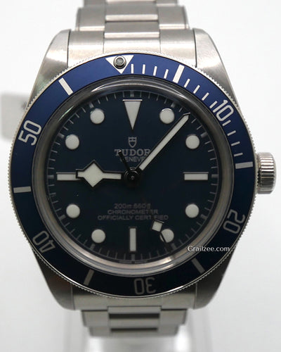 Tudor Black Bay Heritage 41MM Black Dial Steel Bracelet (79230B)