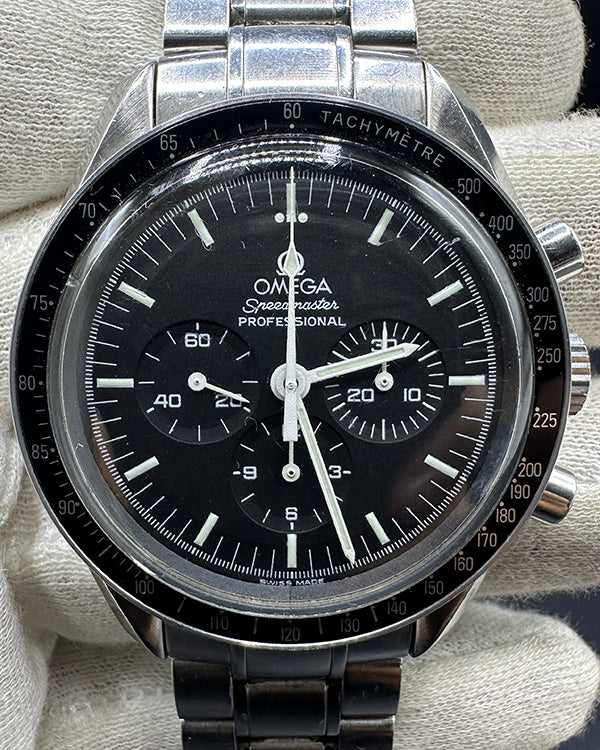 Omega Speedmaster Professional Moonwatch 42MM Black Dial Steel Bracelet (3570.50.00)