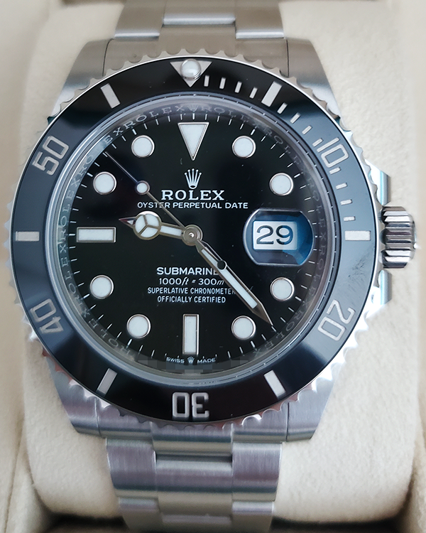 2023 Rolex Submariner 41MM Black Dial Oyster Bracelet (126610LN)