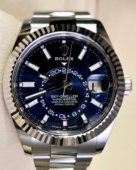 2024 Rolex Sky-Dweller 42MM Blue Dial Oyster Bracelet (336934)