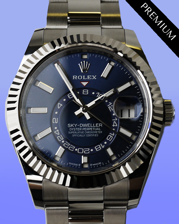 2024 Rolex Sky-Dweller 42MM Blue Dial Oyster Bracelet (336934)