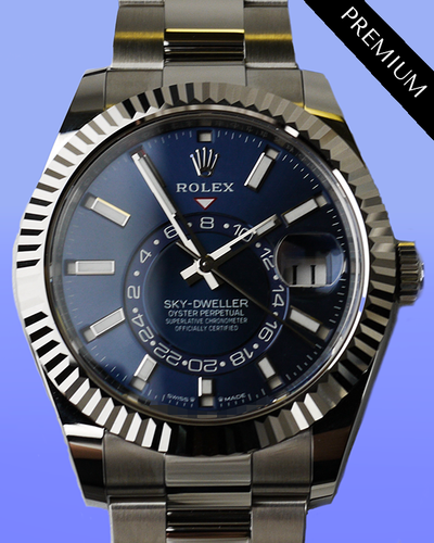 2024 Rolex Sky-Dweller 42MM Blue Dial Oyster Bracelet (336934)