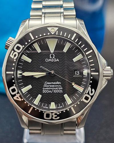 Omega Seamaster 41MM Black Dial Steel Bracelet (2254.50.00)